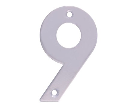 NÚMERO 9 DE ACERO INOXIDABLE 18/8 4 PULGADAS AMIG