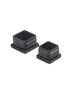 CONTERA INTERIOR CUADRADA 45X45 MM PLASTICO NEGRO AMIG