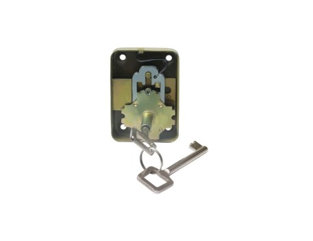 CERRADURA MUEBLE AMIG MOD.6 GRIS DERECHA