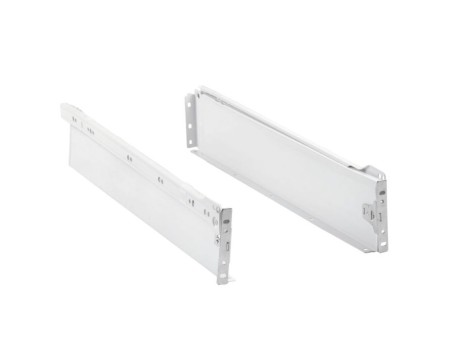 GUÍA DE CAJÓN CORREDERA METÁLICA 86X500MM BLANCO MODELO 30