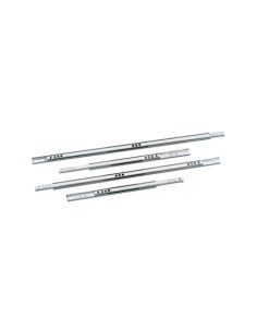 GUÍA CORREDERA CAJÓN 406X17 MM ZINCADO AMIG 6602
