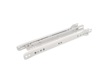 GUÍAS METÁLICAS PARA CAJONES 300 MM BLANCO EPOXI AMIG