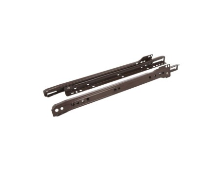 GUIA CAJON METALICA 12-300 MM MARRON EPOXI AMIG 5819