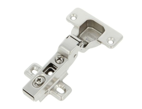 BISAGRA DE CAZOLETA ACODADA NIQUELADA AMIG 4100