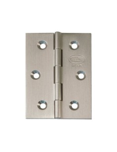 BISAGRA FIJA LATON CROMO MATE 60X40 MM AMIG 1002