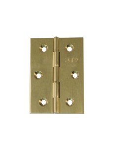 BISAGRA FIJA LATÓN PULIDO 60X40MM AMIG 1002