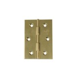 BISAGRA FIJA LATÓN PULIDO 60X40MM AMIG 1002