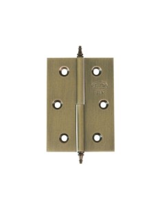 BISAGRA AMIG 1006 60X40 MM LATON PULIDO IZQUIERDA