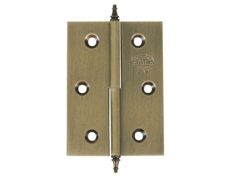 BISAGRA AMIG 1006 60X40 MM LATON PULIDO IZQUIERDA