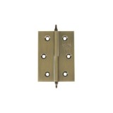 BISAGRA AMIG 1006 60X40 MM LATON PULIDO IZQUIERDA