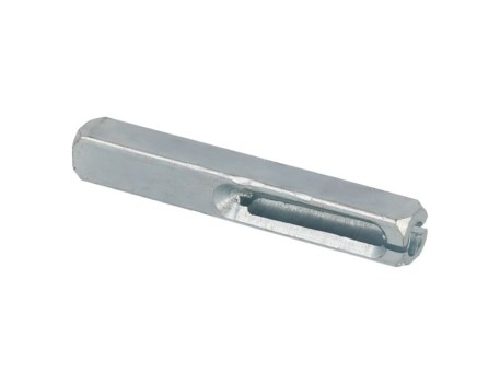 MEDIO CUADRADILLO ZINCADO 55X8 MM AMIG