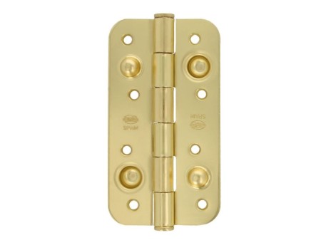BISAGRA DE SEGURIDAD AMIG 571 150X80 MM ACERO LATONADO