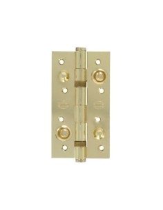 BISAGRA DE ACERO LATONADO BARNIZADO 150X80 MM AMIG