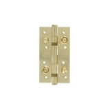 BISAGRA DE ACERO LATONADO BARNIZADO 150X80 MM AMIG