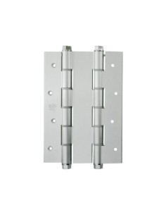 BISAGRA DOBLE ACCIÓN ALUMINIO PLATA 180X133X4 MM AMIG
