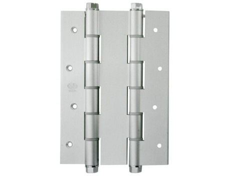 BISAGRA DOBLE ACCIÓN ALUMINIO PLATA 180X133X4 MM AMIG