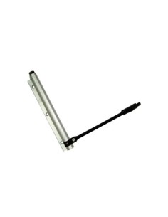 PERNIO MUELLE 200 MM ALUMINIO PLATA AMIG