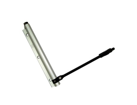 PERNIO MUELLE 200 MM ALUMINIO PLATA AMIG
