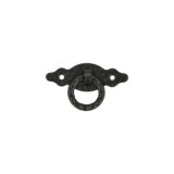 TIRADOR HORIZONTAL AMIG 1000 ACERO NEGRO 80X28MM