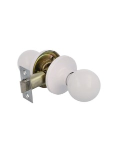 JUEGO DE POMOS TIPO BOLA PARA PUERTA INTERIOR AMIG 611