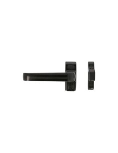 MANILLA GAMMA ALUMINIO NEGRO IZQUIERDA 122X70 MM