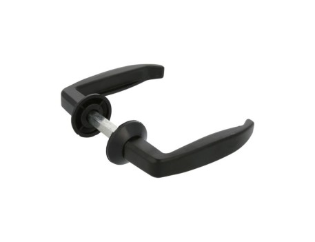 JUEGO DE MANILLAS DE ALUMINIO PARA PUERTA 45-55 MM AMIG