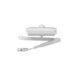 CIERRAPUERTAS AJUSTABLE ALUMINIO BLANCO AMIG 777