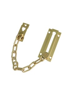CADENA SEGURIDAD LATÓN CROMADO MODELO 1 AMIG 200MM