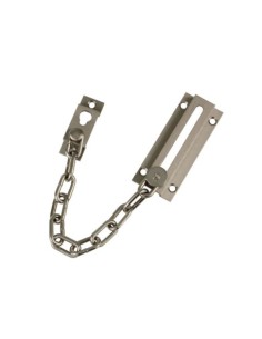 CADENA DE SEGURIDAD 1 LATÓN CROMO MATE 200MM AMIG