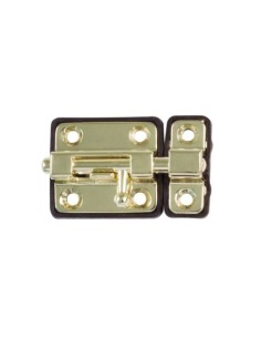 PASADOR CERROJO DE SOBREPONER LATONADO BARNIZ AMIG 383-35