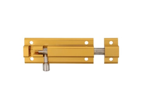 PASADOR DE ALUMINIO ANODIZADO ORO 80 MM AMIG