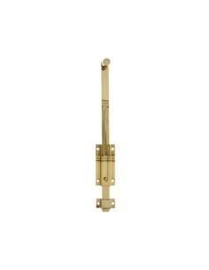 PASADOR DE SOBREPONER LATÓN PULIDO 300 MM AMIG