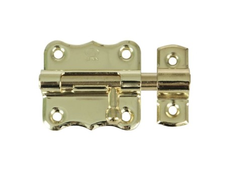 PASADOR DE SEGURIDAD LATONADO BARNIZADO 50MM AMIG