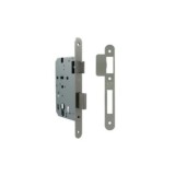 CERRADURA EMBUTIR ACERO CROMADO MATE 50/70MM AMIG 334