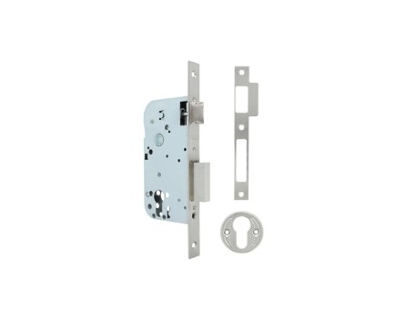 CERRADURA DE EMBUTIR NIZA 810-50/70 ACROMO MATE