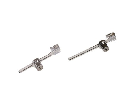 CERRADURA PARA VITRINA DE SOBREPONER NIQUEL 120MM AMIG