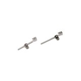 CERRADURA PARA VITRINA DE SOBREPONER NIQUEL 120MM AMIG
