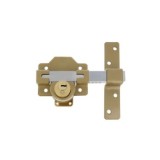 CERROJO DE SEGURIDAD SOBREPONER ACERO MARTELE 88X153 MM
