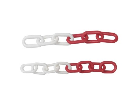 CADENA PLÁSTICA AMIG 6X39 MM 25 M