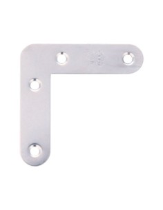 ESCUADRA DE REFUERZO DE ACERO BICROMATADO 60 MM AMIG
