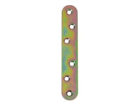 PLACA DE REFUERZO ACERO BICROMATADO 80 MM AMIG