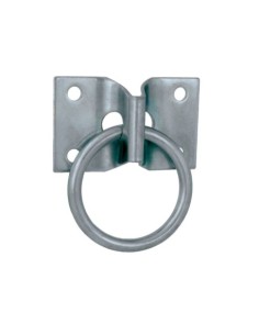 PLACA CON ANILLA MÓVIL 507 ZINCADO 72X45MM AMIG