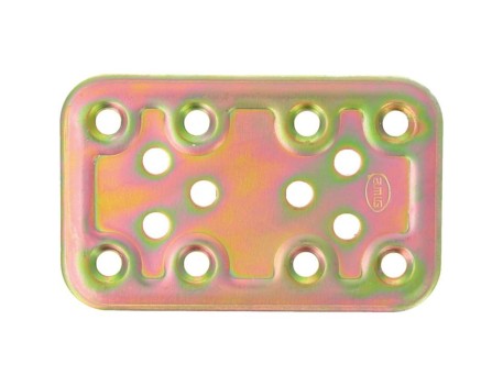 PLACA DE REFUERZO 80X50MM BICROMATADA AMIG