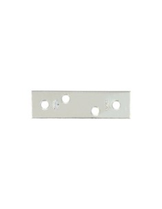 PLACA RECTA DE ACERO ZINCADO 60MM AMIG