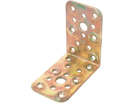 ÁNGULO DE REFUERZO ACERO BICROMATADO 80X50MM AMIG 300