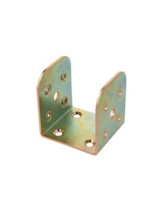 SOPORTE DE ACERO BICROMATADO PARA MADERA 70X70X82 MM AMIG