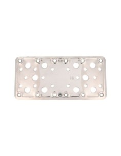 PLACA DE UNIÓN PARA MADERA ACERO BICROMATADO 185X90MM AMIG