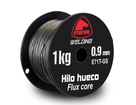 HILO TUBULAR PARA SOLDADURA MIG-MAG 0,9MM 1KG STAYER