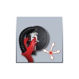 LIJADORA PARED CON CABLE TC-DW 225 225MM 710W