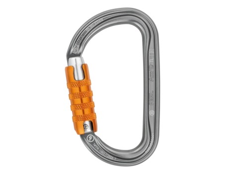 MOSQUETÓN ASIMÉTRICO WILLIAM PETZL ALUMINIO M36TL